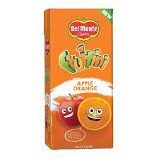 DELMONTE FRUITINI 250MLX24 APPLE&ORANGE (Carton)
