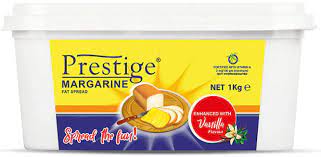 Prestige Margarine Vanilla 12x1kg (Carton)