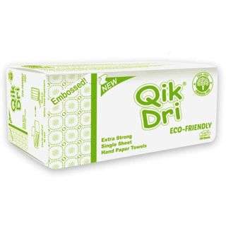 Qik Dri ECO-Friendly Towel White 12'S (Carton)